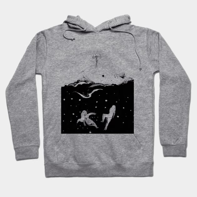 Save The Whales Hoodie by Urban_Vintage